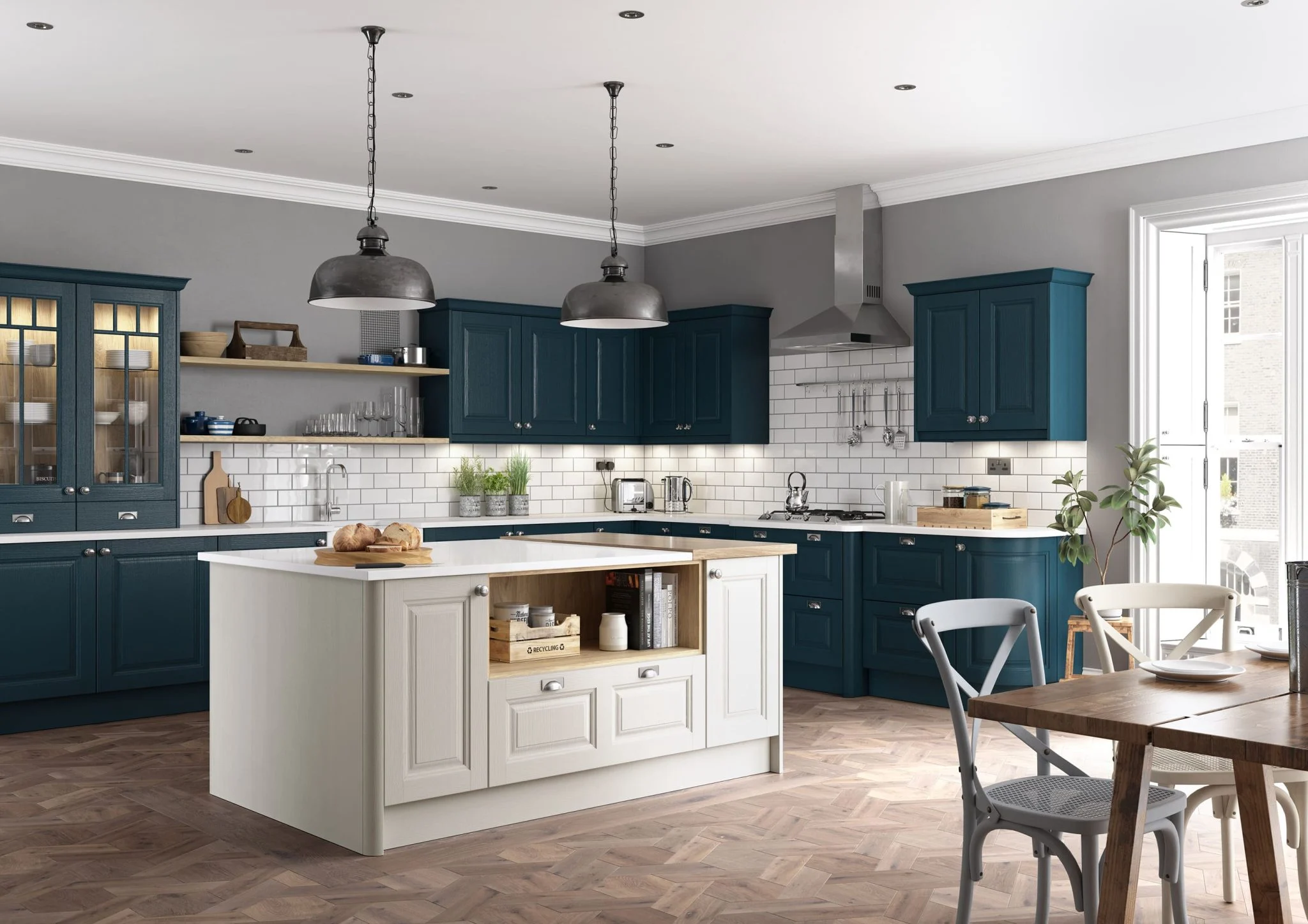Jefferson kitchen on display
